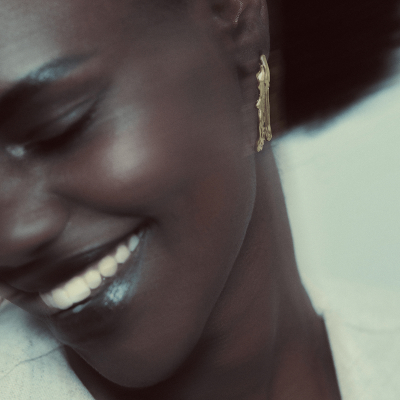 AVA Minimal Earrings, Handmade by Monom 2