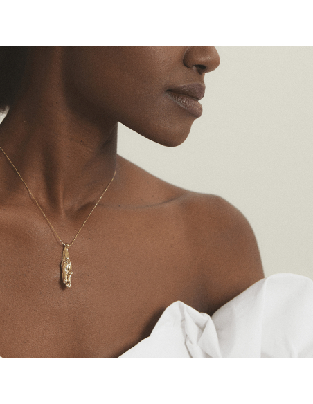 AVA Minimal Choker, Handmade by Monom