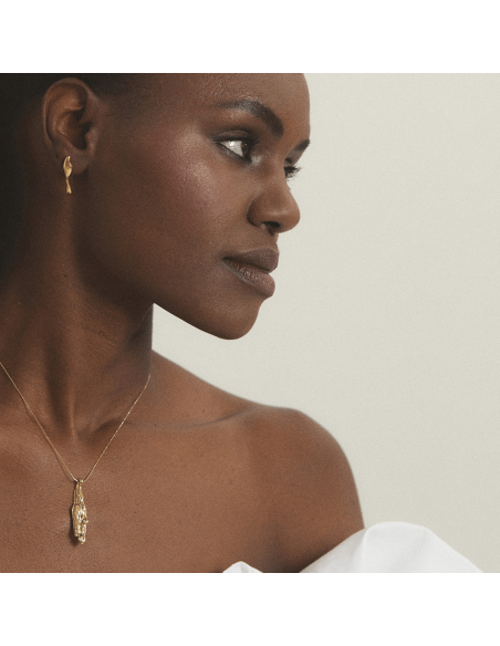 Colier AVA Minimal, realizat manual. - Monom