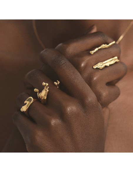 AVA Minimal Ring, handcrafted. - Monom