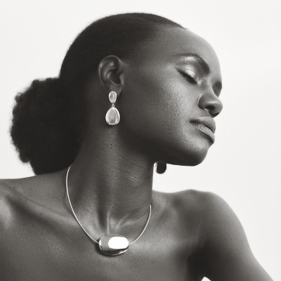 SIA DUO Minimal Earrings, Handmade by Monom 2