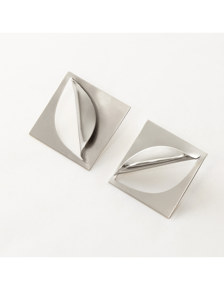 Cercei Etala Folded, minimal, realizati manual - Monom
