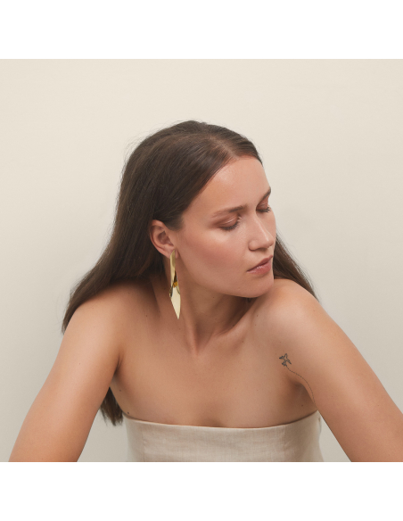 Cercei Etala LIRA, minimal, realizati manual - Monom