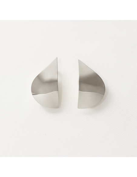 Cercei Etala Petal, minimal, realizati manual - Monom