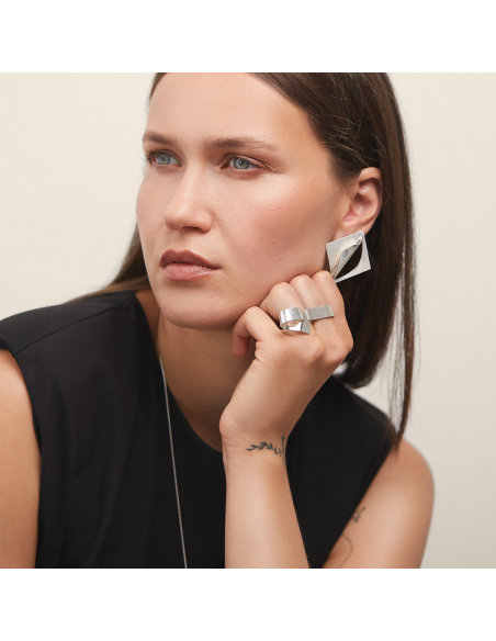 Etala Ribba Minimal Ring, Handcrafted - Monom