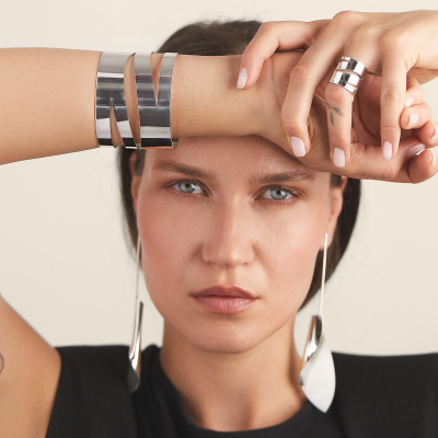 Inel Etala Lira Minimal, realizat manual - Monom 2