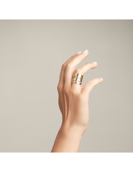 Etala Lira Minimal Ring, Handcrafted - Monom