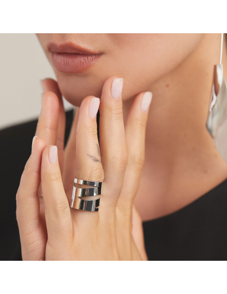 Etala Lira Minimal Ring, Handcrafted - Monom