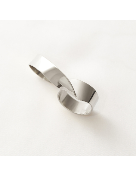 Inel Etala Twist Minimal, realizat manual - Monom