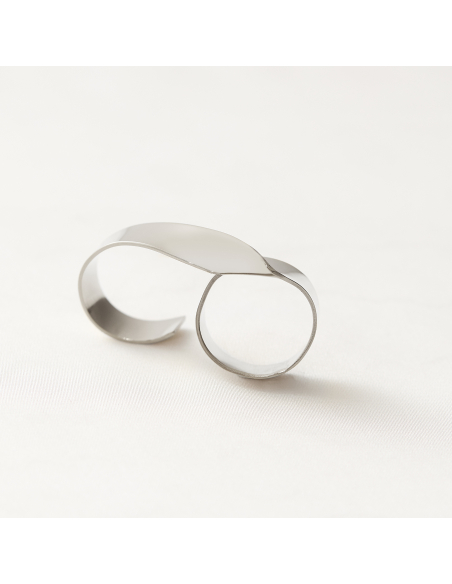 Inel Etala Twist Minimal, realizat manual - Monom