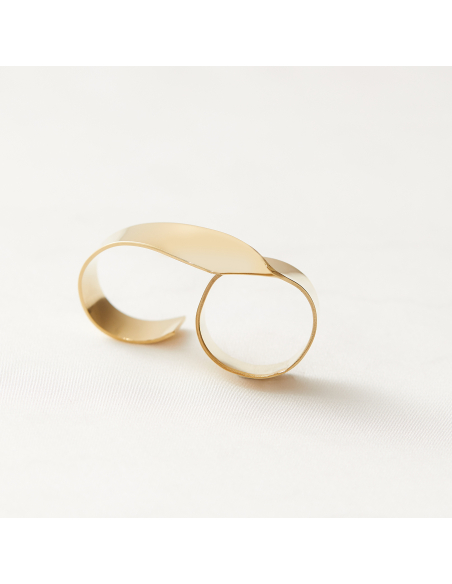 Inel Etala Twist Minimal, realizat manual - Monom