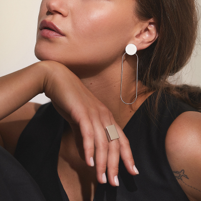 cercei PLATTITUDE Minimal, realizati manual - Monom