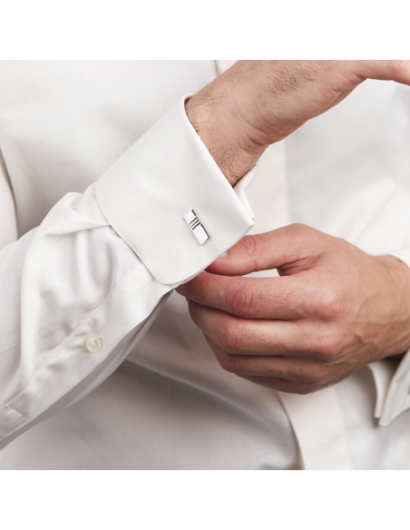 RECTANGLE Minimal Cufflinks - Handmade by Monom