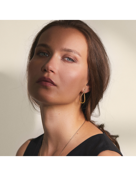 Cercei Eterea Minimal, realizat manual. - Monom