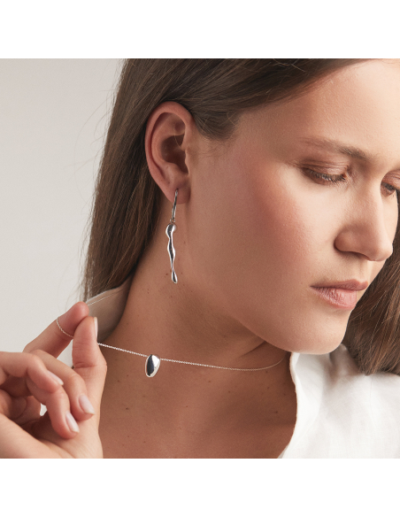 Colier SIA Minimal, realizat manual. - Monom