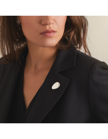 Brosa SIA Minimal, realizata manual. - Monom