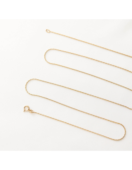 ALPHABET STRENGTH necklace Minimalist, handcrafted - Monom