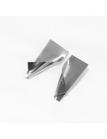 Cercei IMPERFECT RECTANGLE Minimal, realizati manual - Monom