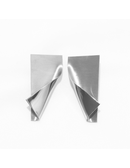 Cercei IMPERFECT RECTANGLE Minimal, realizati manual - Monom