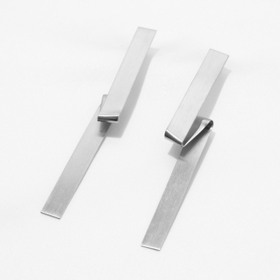 Cercei IMPERFECT BAND Minimal, realizati manual - Monom