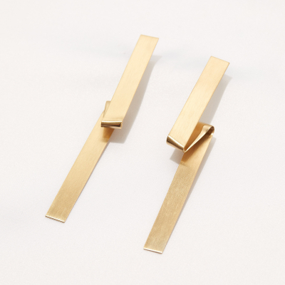 Cercei IMPERFECT BAND Minimal, realizati manual - Monom