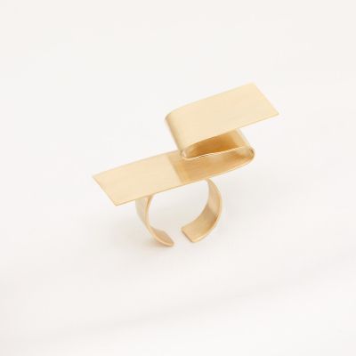 Inel IMPERFECT BAND Minimal, realizate manual. - Monom