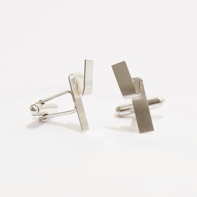 Butoni IMPERFECT BAND Minimal, realizati manual - Monom