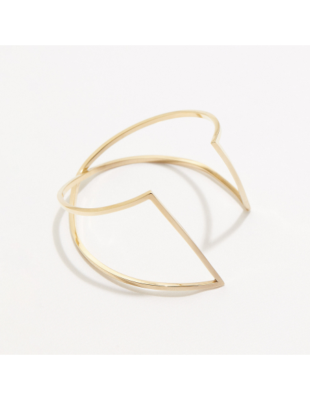 Bratara ALPHABET X Minimal, realizata manual. - Monom