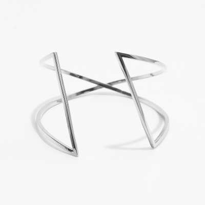 Bratara ALPHABET X Minimal, realizata manual. - Monom 2