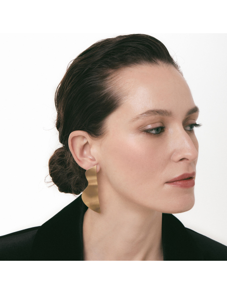 FORMA earrings Minimalist, handcrafted - Monom