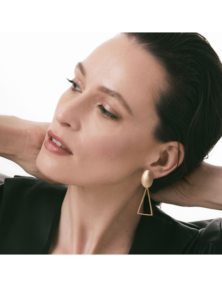 RHEA earrings Minimalist, handcrafted - Monom