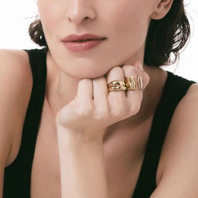 FORMA ring Minimalist, handcrafted - Monom 2