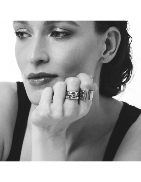 FORMA ring Minimalist, handcrafted - Monom