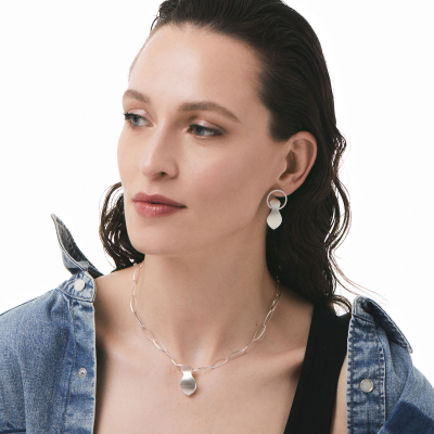 Cercei AURA Minimal, realizati manual - Monom 2