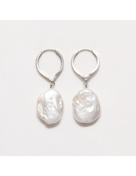 Caliope Lush Minimal Earrings, Handmade by Monom