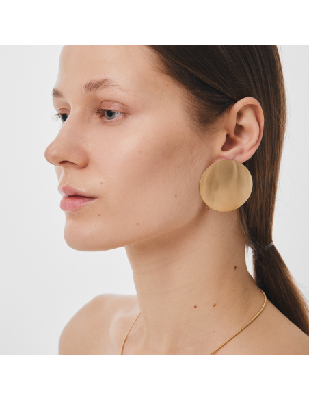 Bendis Circle Earrings