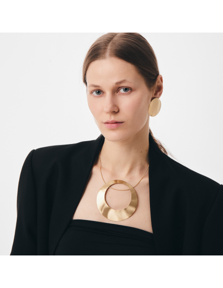 Bendis Circle Earrings