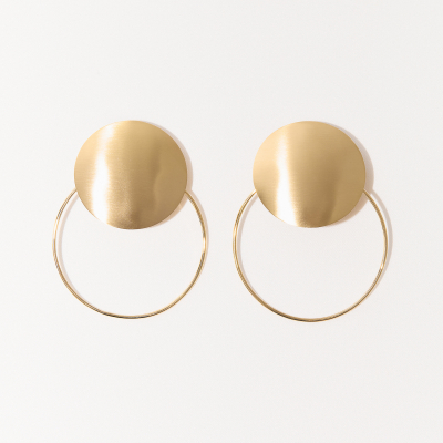 Bendis Double Circle Earrings 2