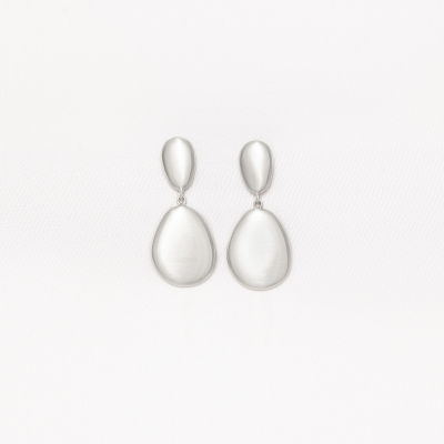 SIA DUO Minimal Earrings, Handmade by Monom