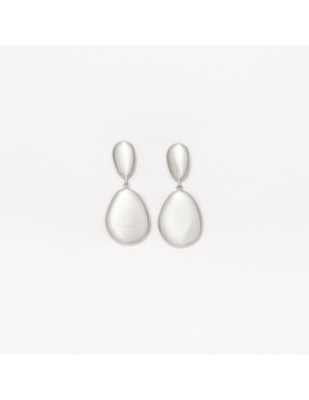 SIA DUO Minimal Earrings, Handmade by Monom