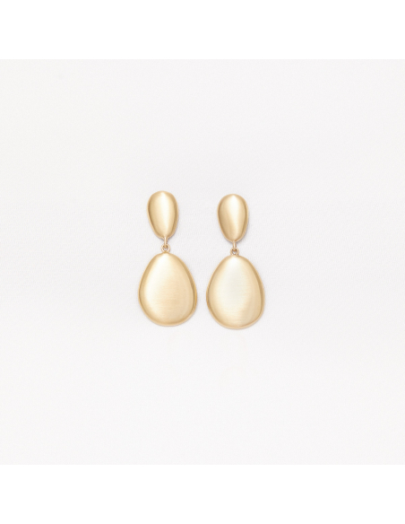 SIA DUO Minimal Earrings, Handmade by Monom