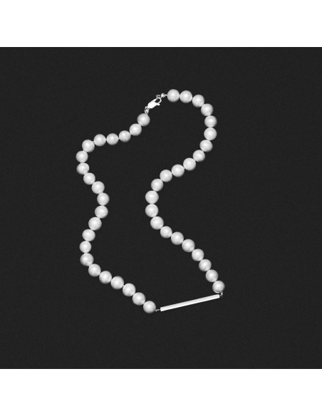 LINIA small Minimal Necklace, Handmade by Monom