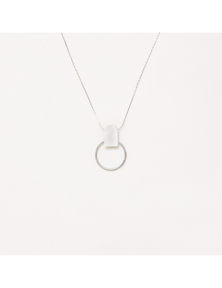 Colier PLATTITUDE combo small Minimal, realizat manual. - Monom