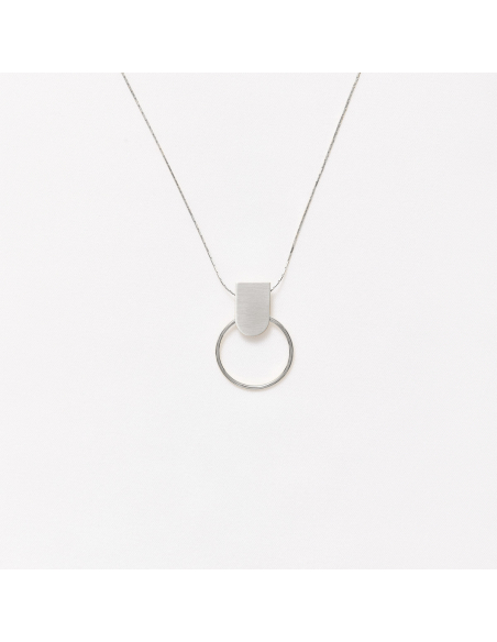 Colier PLATTITUDE combo small Minimal, realizat manual. - Monom