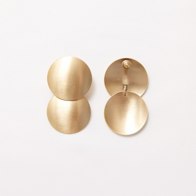 GAIA Minimal Earrings, Handmade by Monom