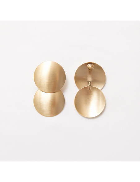 GAIA Minimal Earrings, Handmade by Monom