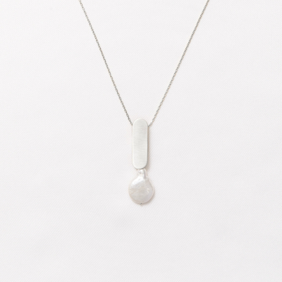 The Troia Pendant necklace Minimalist, handcrafted - Monom