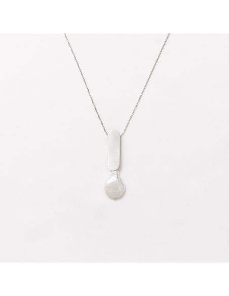 The Troia Pendant necklace Minimalist, handcrafted - Monom