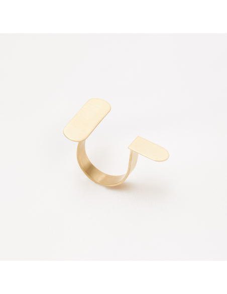 TRIOVALE ring Minimalist, handcrafted - Monom
