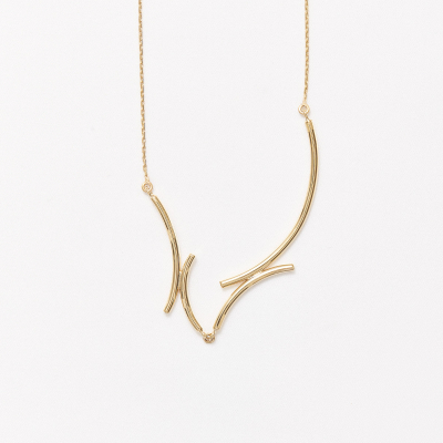 FORMA necklace Minimalist, handcrafted - Monom